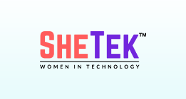 SheTek logo representing women empowerment initiative by SMAC Apps