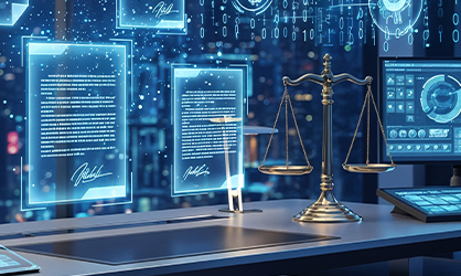 Trust-audit system interface for international law firm